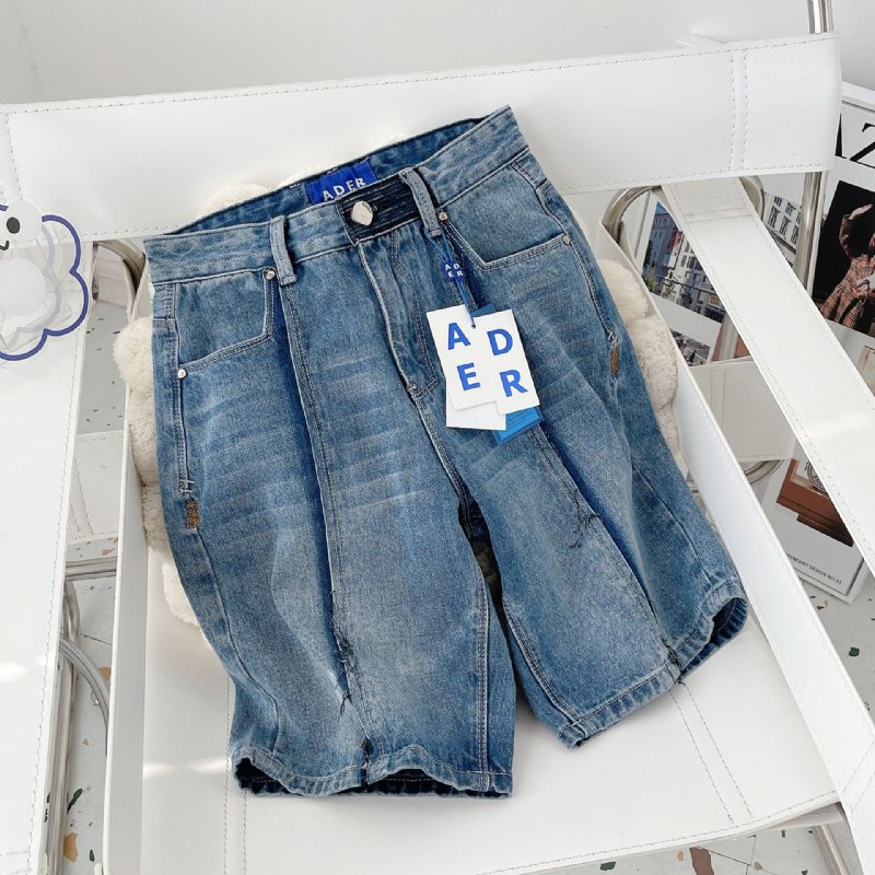 Shorts Sommar Nya Lösa Casual Kvinnors Nya Jeansshorts Hög Midja Lös Kroppsbyxor