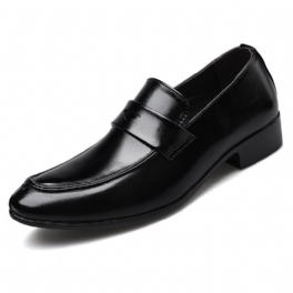 Män Plus Size Dress Shoes Slip On Casual