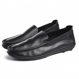 Mäns Doudou Andas Slip-on Casual Klänning Låg Topp Skor Sommar Ungdom Mjuk Sula