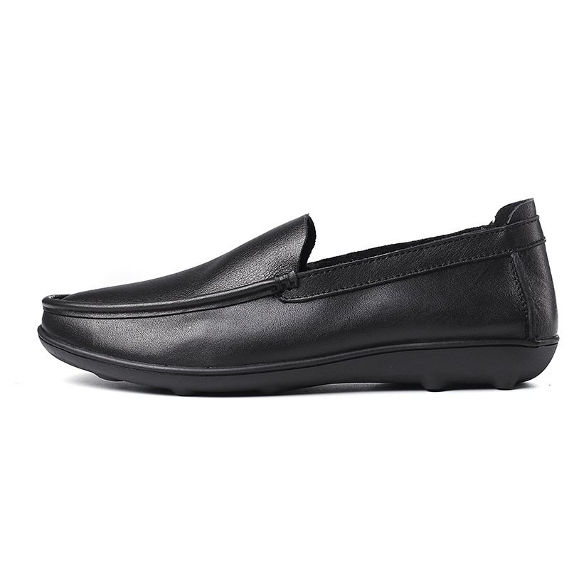 Mäns Doudou Andas Slip-on Casual Klänning Låg Topp Skor Sommar Ungdom Mjuk Sula