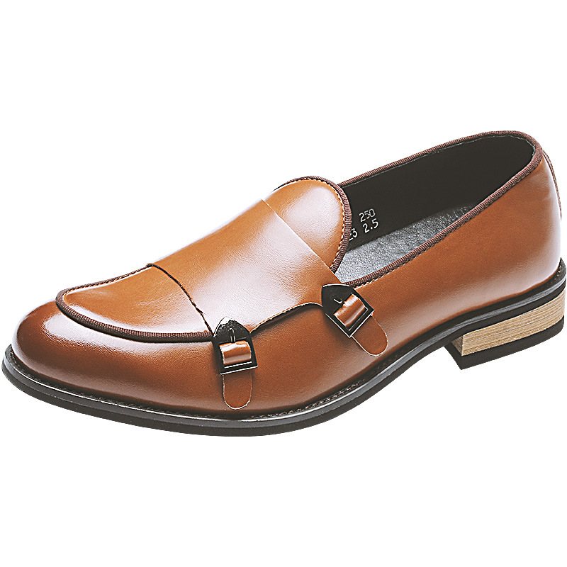 Sommar Nya Mäns Klänning Skor Casual Slip-on Loafers Mode Ärter Män