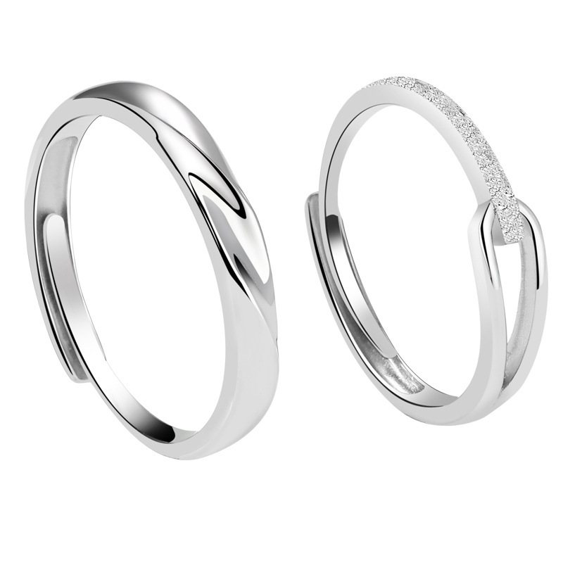 Design Mode Rupert's Tears Couple Ring High-end Sense Open Hona