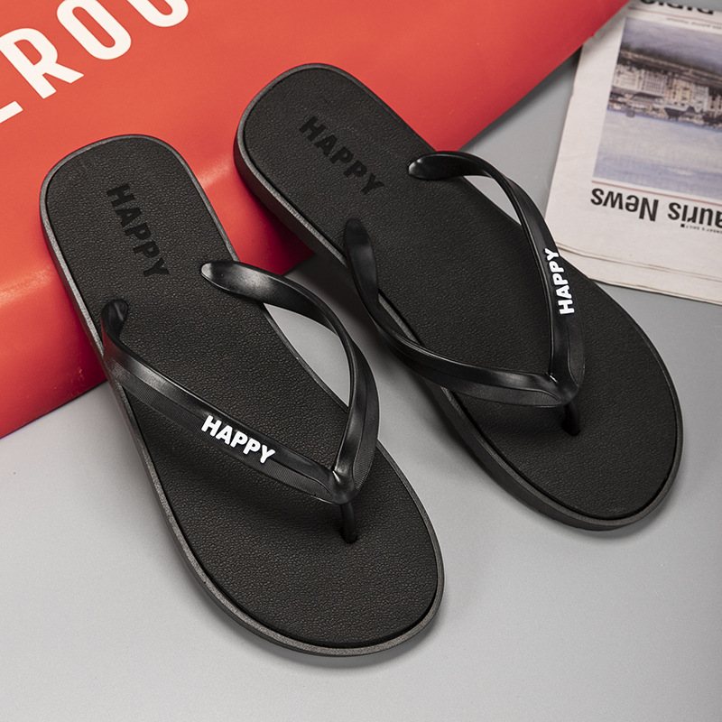 2024 Nya Flip Flops För Män Sommar Halkfria Utomhussandaler Tofflor Par Män Casual Strandskor