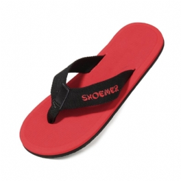 2024 Nya Sommaren Herr Gummi Strand Flip Flops Mode Sandaler Tofflor Skor