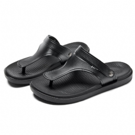 Flip Flops Herr Nypa Mjuk Botten Halkfria Strandskor 2024 Nya Casual Eva Sandaler Tofflor Skor