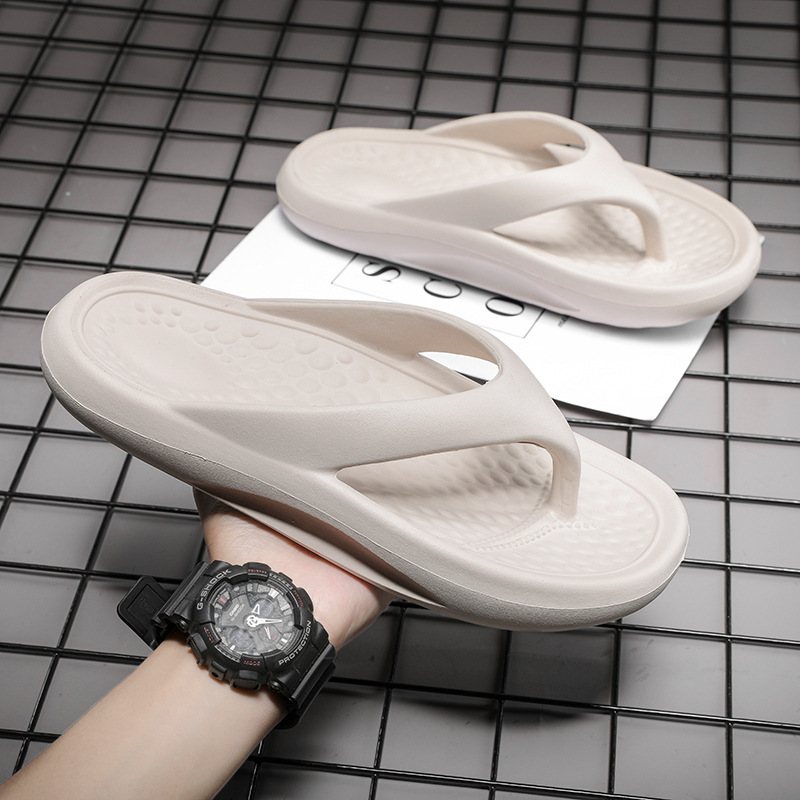 Flip Flops Herr Sommar Nypa Utomhus Eva Casual Platt Botten Mjuk Tidvatten Par Sandaler Tofflor Skor Strandskor