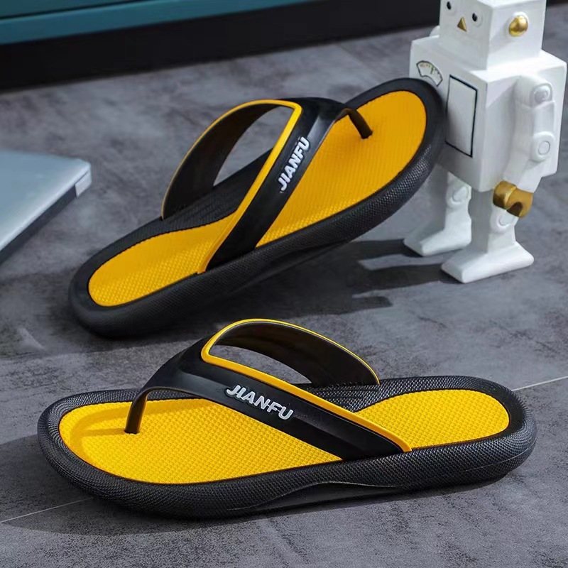 Flip Flops Sommartrend Par Halkfria Casual Herrmode Sandaler Tofflor Skor