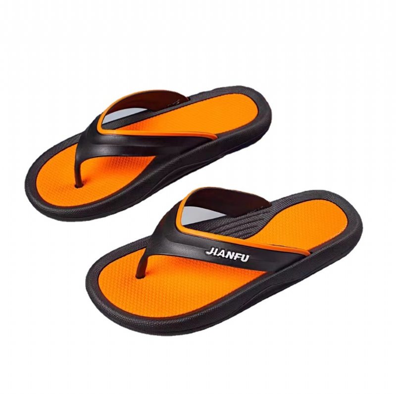 Flip Flops Sommartrend Par Halkfria Casual Herrmode Sandaler Tofflor Skor