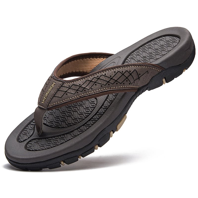 Flipflops Herr Sommar Sandaler Tofflor Stor Storlek Trendiga Skor Utomhus Beach Flip Flops