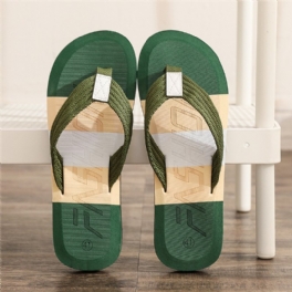 Nya Män Tofflor Flip-flops Skor Herr Sommar Mode Trend Strandtofflor