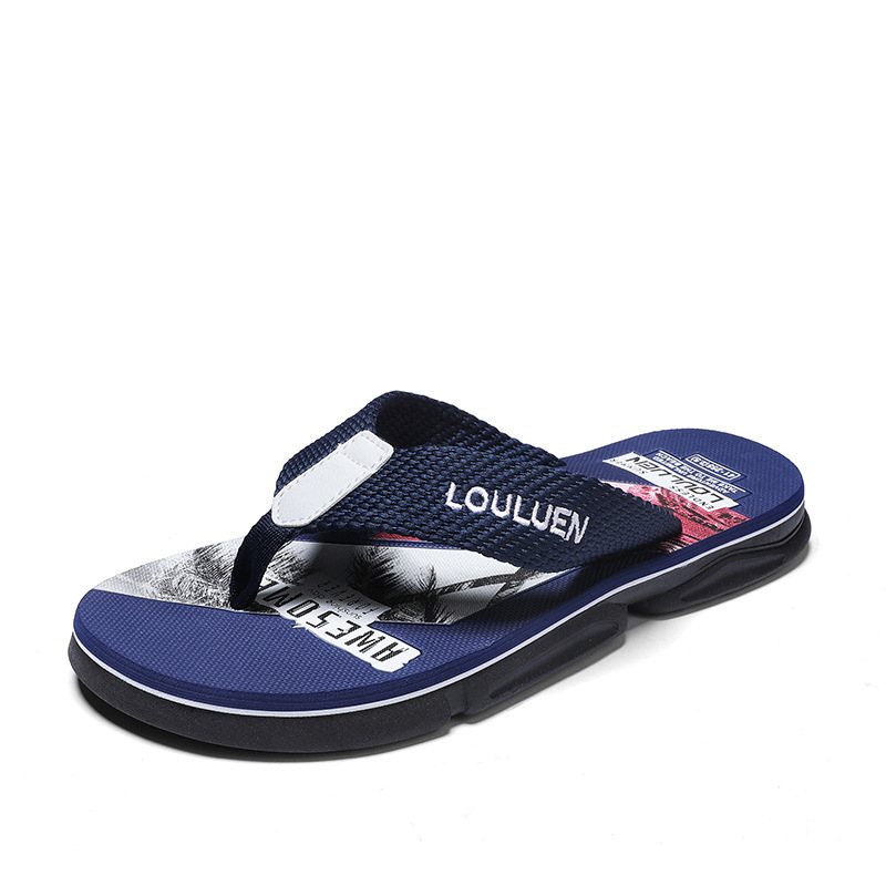 Sommar Herr Flip-flops Tofflor Band Sandaler Utomhus Fritid Strand