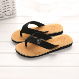 Sommartofflor Herrflip Flops Strandsandaler Tofflor Hemtofflor