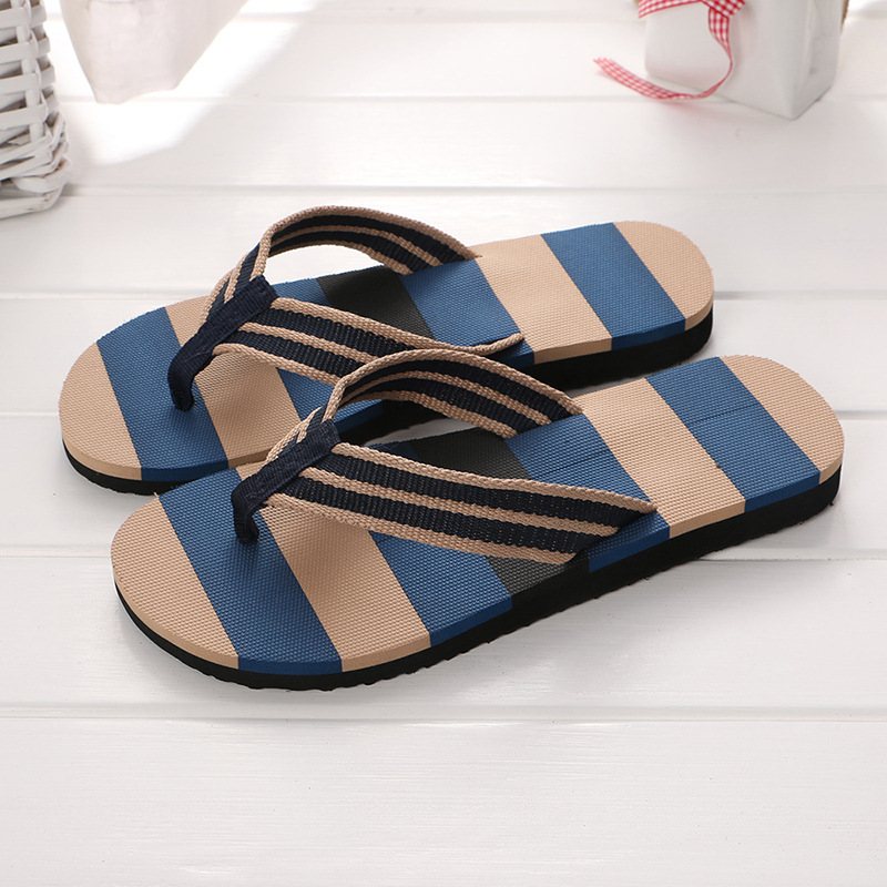 Sommartofflor Herrflip Flops Strandsandaler Tofflor Hemtofflor