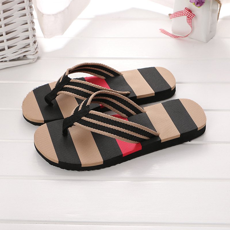 Sommartofflor Herrflip Flops Strandsandaler Tofflor Hemtofflor