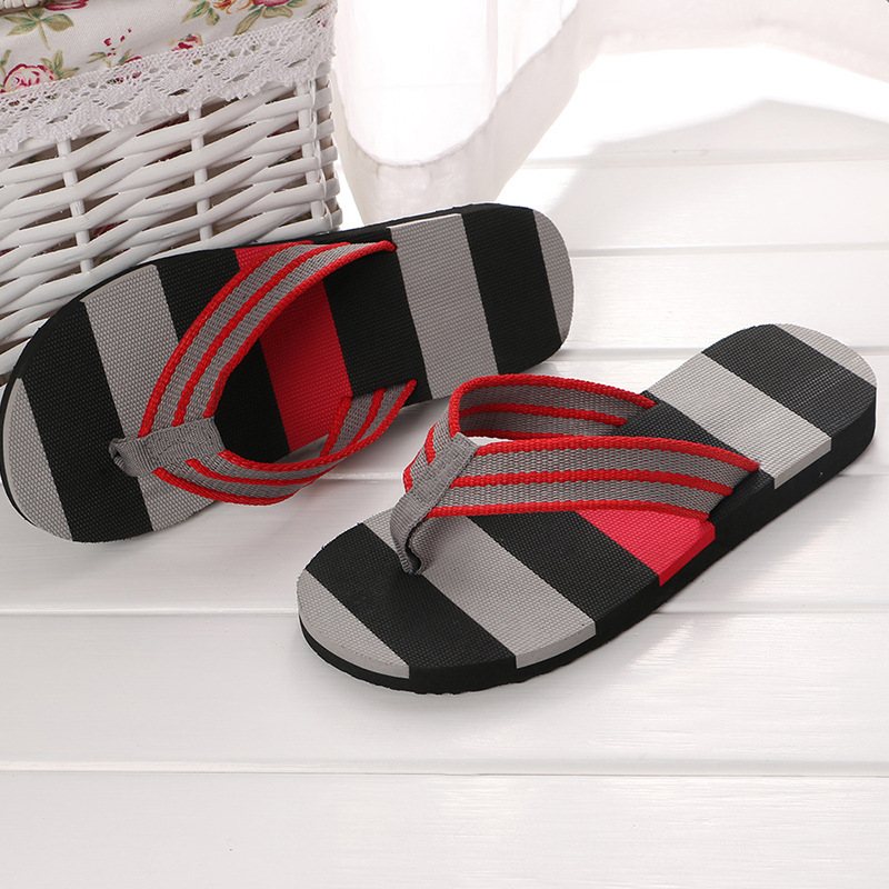 Sommartofflor Herrflip Flops Strandsandaler Tofflor Hemtofflor