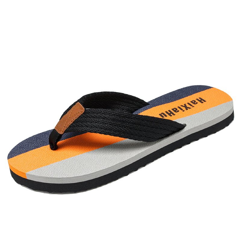 Sporttofflor Herr Flip Flops Sommar Herrsandaler Tofflor Skor Utomhus Strand Halkfri Vattentät Deodorant