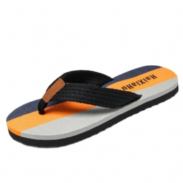 Sporttofflor Herr Flip Flops Sommar Herrsandaler Tofflor Skor Utomhus Strand Halkfri Vattentät Deodorant