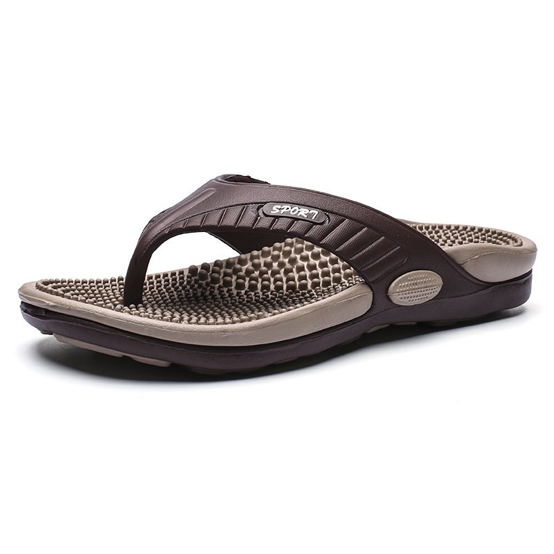 Stora Sandaler Tofflor Skor Herr Platta Hemtofflor Flip Flops Strandskor Flipflops