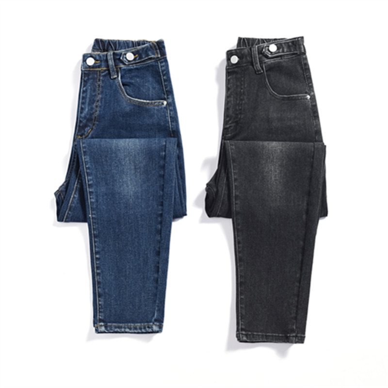 Damjeans Stretch Hög Midja