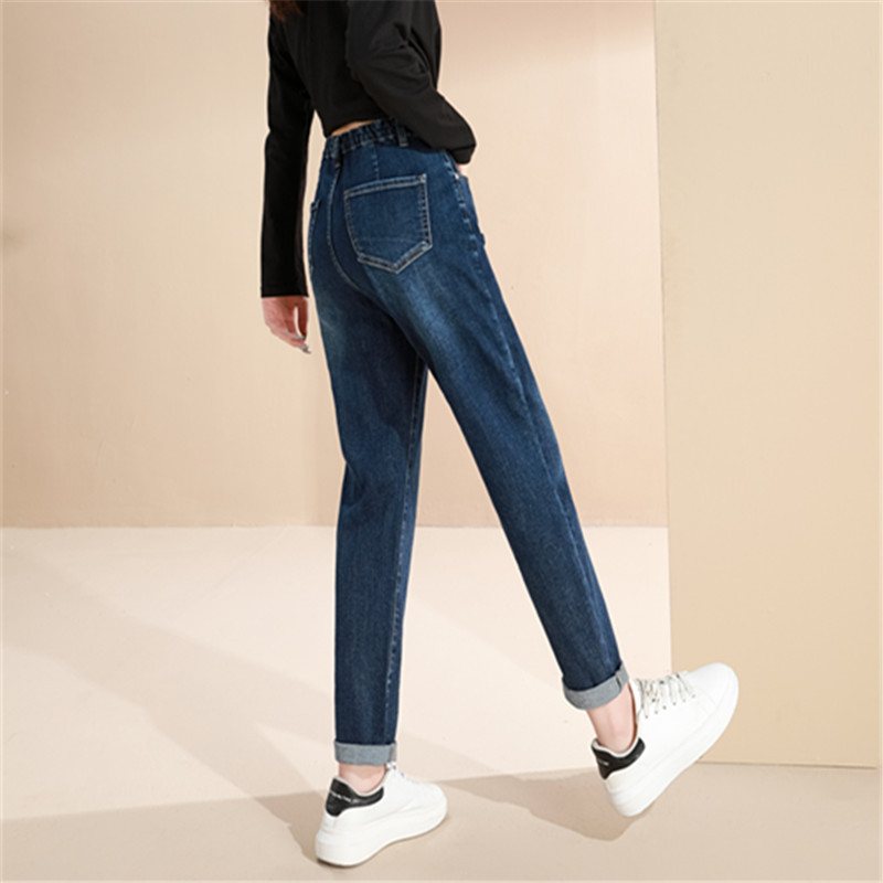 Damjeans Stretch Hög Midja