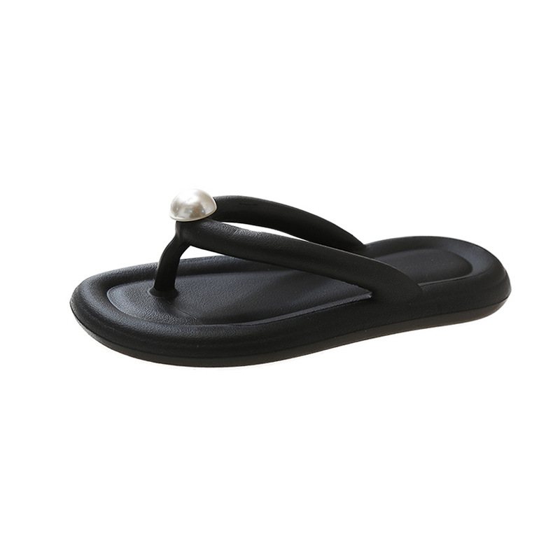 2024 Sommar Nya Tjocksulade Ultralätta Sandaler Tofflor Dammode Strandflip-flops Skor